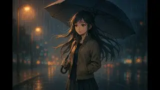 🌧 Faded Lights & Rain — Ambient Lo-Fi | Soft Piano, Rainfall & Distant Memories