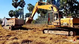 Still Powerful at Old Age! Excavator E200B Power Show