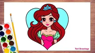 How to Draw Mermaid🧜&zwj;♀️ | Create Your Own Mermaid | Mermaid Drawing