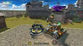 Crusader XT Striker Hydra JUGGERNAUT Tanki online gameplay no commentary