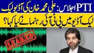 PTI Leadership Conflict: Bushra Bibi&rsquo;s Decisions and Leaked Audio Of Ali Muhammad Khan