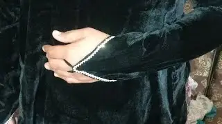 Nok Sleeves Cutting & Stitching | winter dress Design 2025 | valvet dress design for winter 