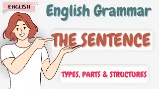 The Sentence | Full Concept | Types + Parts + Structure | Easy English Grammar