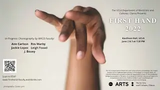 First Hand: In-progress Choreography from WAC/Dance Faculty