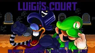 Luigi's Court - No Party X Oh God No/ Dj Hallyboo Vs. IHY Luigi - FNF: Mario Madness Mashup