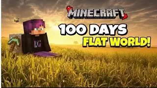 100 Days - 3 LAYERS OF DIRT in Minecraft Survival!