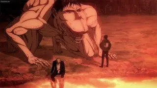 Hange roasts Pieck english dub