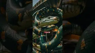 AI Nature Discovery | Giant animal snakes ruled the earth when humans became extinct #ai #nature