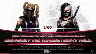 WWE 2K19 | UWF Women`s Action Championship Match