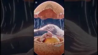 How does a baby grow inside an egg ডিমের ভিতর বাচ্ছা কীভাবে বেড়ে ওঠে #trending #baby #egg #foryou