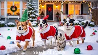 12 часов целебной музыки для собак и кошек 🐶🐱 Поддержка при тревоге и безопасный сон, когда вы до...