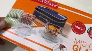 Signora ware Lunch Box Review I Signora ware Lunch Box Glass I Signoraware Lunch Box