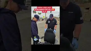 Paralyzed Lady Screaming for Help 😮 Pt.9 @azfamily @ABCNews #viral #viralvideo #foryou #fyp #love