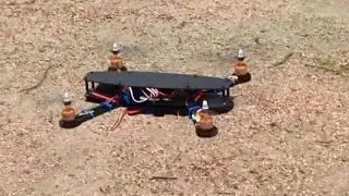 ZMR250 / QAV250 grows to ZMR430 Quadcopter. Mixed ESCs with SimonK  firmware and KK2.1HC