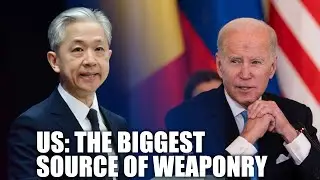 Beijing urges US to stop smearing China by falsely claiming that China offer weapons to Russia.