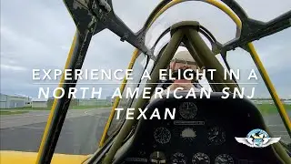 Experience A Flight in a North American SNJ Texan!