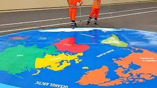 Aires de jeux, jeux d&rsquo;&eacute;cole, jeux plein air - marquage au sol avec thermoplastiques pr&eacute;fabriqu&eacute;s