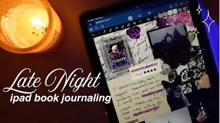 ipad digital reading journal in goodnotes 6 | jade legacy & enchantra book journal spreads!