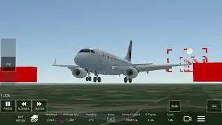 Landing an Embraer ERJ - 175! [Infinite Flight]