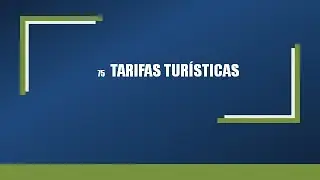 75 TARIFAS TURISTICAS