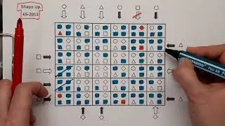 Sharpen Your Mind with This SHAPE UP Puzzle! (65-2013)