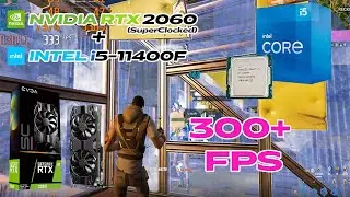 Fortnite Chapter 5 Season 1: Intel i5-11400F and RTX 2060 SC 6GB | 1080p Performance Mode Benchmark