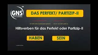 Live class | Lessen-19 | A1-Perfekt | perfect | Free easy German Grammar for beginners| gnsgroup