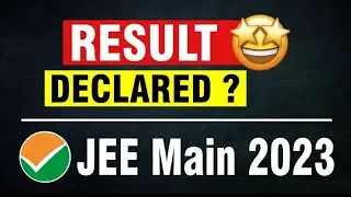 Big News 🔥JEE MAIN 2023 Result Declared | NTA UPDATE | ATP STAR KOTA