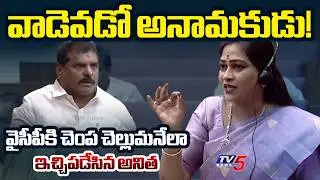 Home Minister Vangalapudi Anitha AGGRESSIVE in Legislative Council | Botsa Satyanarayana | TV5 News
