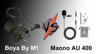 Boya By M1 vs Maono AU 400 mic Honest comparison || Lux Technical