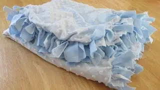 DIY: Baby Blanket (No Sew)