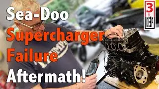 Sea-Doo Supercharger Failure Aftermath: Engine 2