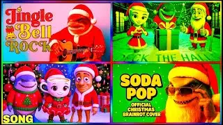 Jingle bell rock🆚brainrot Christmas song🆚 baby brainrot song 🆚 brainrot soda pop tiles hop edm Rush