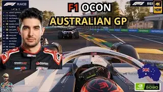 Esteban Ocon Australian GP | F1 25 4K