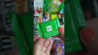 Ritter Sport Milk Chocolate with Chopped Hazelnuts #shorts