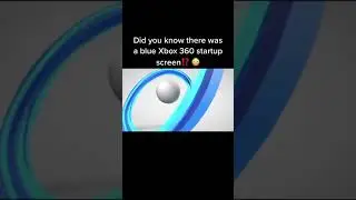 The RARE blue Xbox 360 start up screen