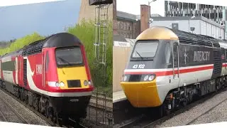 Final Weeks of EMR HST's on the Midland Mainline Spring 2021