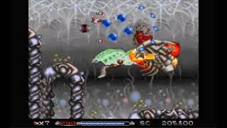 Super Nintendo Snes 16 bit Bio Metal Stage 3 Прохождение