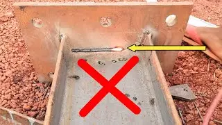 Base plate वेल्डिंग करने का सही तरीका!how to weld column BASE PLATE ?
