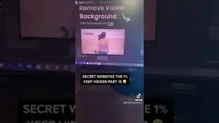 HOW TO REMOVE BACKGROUND FROM A VIDEO 2021&hellip; #removevideobackground #removebackground #internethacks