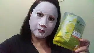 MASK TIME ft. GARNIER SKIN NATURALS SERUM MASK LIGHT COMPLETE | Sagittarian Beauty