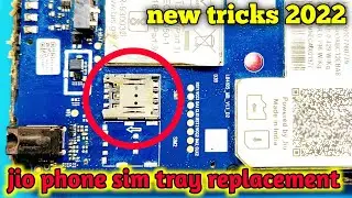 Jio Phone SIM Slot Change  // Jio phone Sim tray replacement