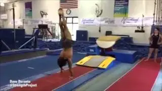 Superhuman Handstand Obstacle Domination: Dave Durante
