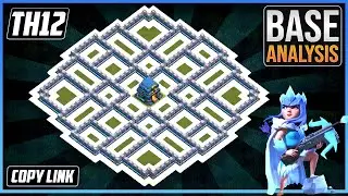 THE NEW BEAST TH12 HYBRID/TROPHY Base 2025!! COC TownHall12 Trophy Base Design &ndash; Clash of Clans