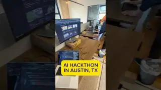This AI Hackathon blew my mind #hackathon #ai #programming #austin #nba