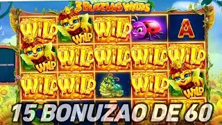 BRIGA BOA CONTRA 3 BUZZING WILDS💥 15 TENTATIVAS DE 60