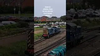 BR Shunter Class 09 107 rescues D8568 after breaking down #train #uk #svr #diesel #railway #railway
