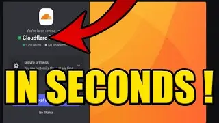 HOW to JOIN CLOUDFLARE DISCORD SERVER ✅PC & MOBILE✅