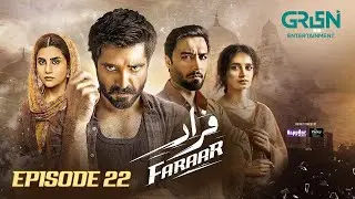 Faraar Episode 22 (Subtitles) 13th april 2025 - Hamza Ali Abbasi - Ahmed Ali Akbar - Sohai Ali Abro