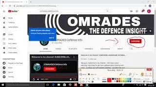 How To SUBSCRIBE To COMRADES-Defence Info | My New Channel | Do SUBSCRIBE |